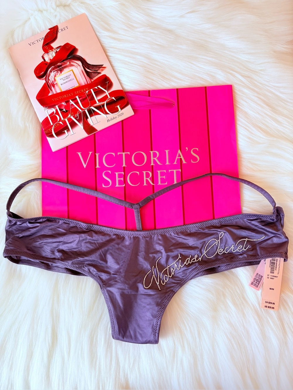 🩷🩷Victoria’s Secret shine strap cheeky panty (M)🩷🩷